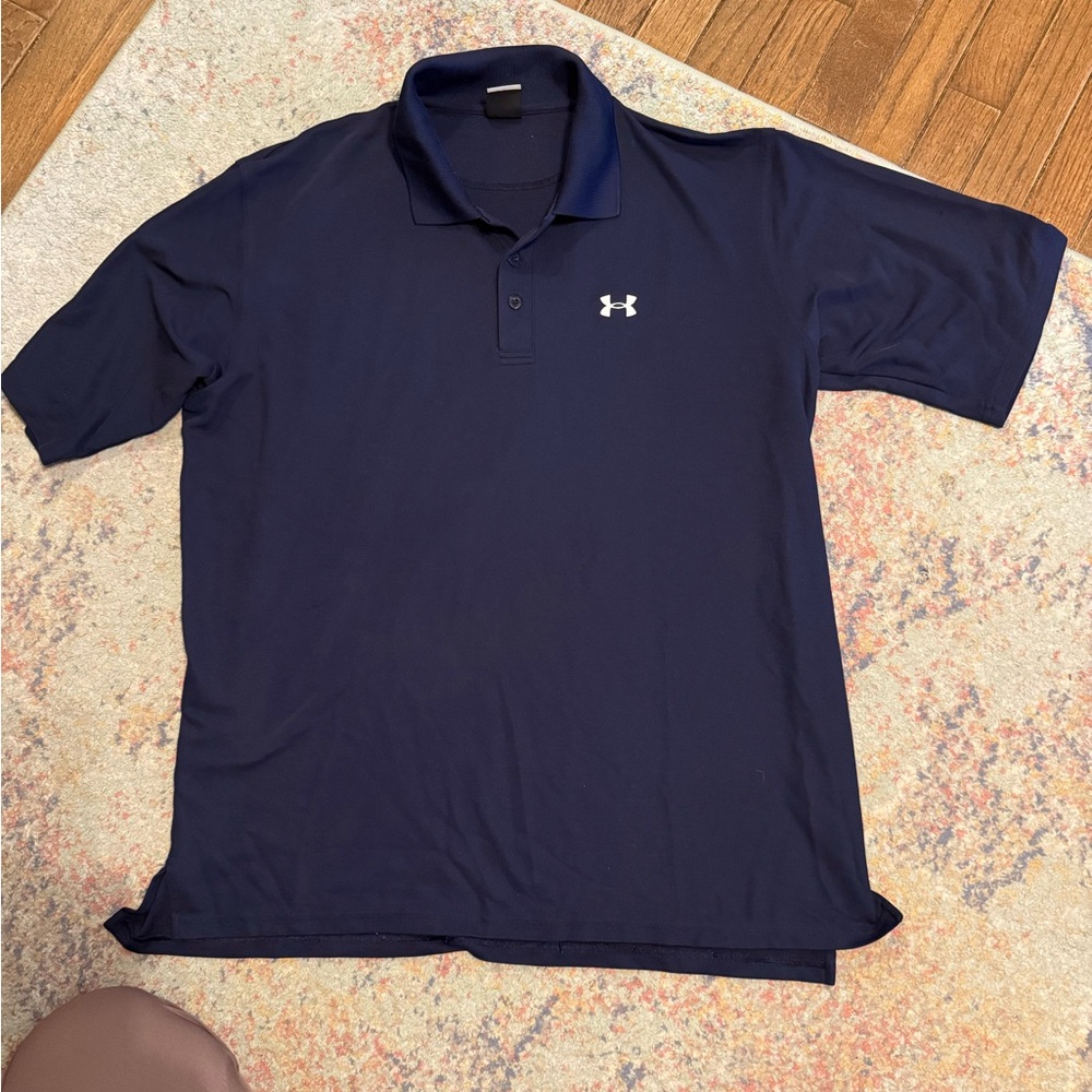 Under Armour Men's Navy Polo Shirt